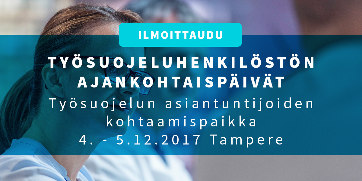 Työsuojeluhenkilöstön ajankohtaispäivät 4.-5.12.2017